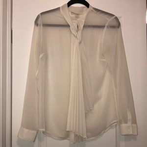 Michael Kors Sheer Blouse